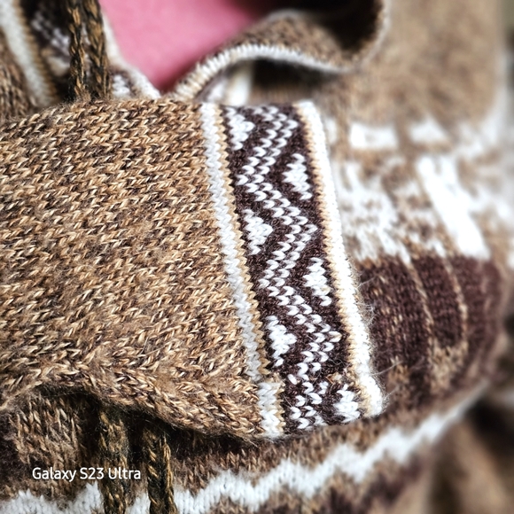 Gorgeous handmade mohair knit hoodie, size Extra Small - Small. - Picture 5 of 5